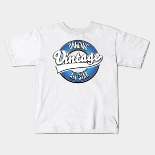 Dancing vintage all star logo Kids T-Shirt